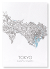 Tokyo cutout (Pack of 2 prints)