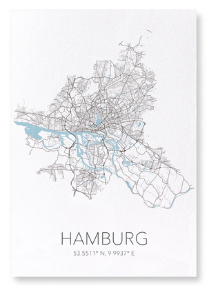 Hamburg cutout (Pack of 2 prints)