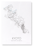 Kyoto cutout (Pack of 2 prints)