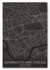 Royal Borough of Kensington and Chelsea full map (Pack of 2 prints)