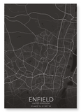 Enfield full map (Pack of 2 prints)