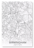 Birmingham full map (Pack of 2 prints)