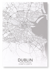 Dublin full map (Pack of 2 prints)