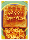 Alphabet pasta birthday (Pack of 2 prints)