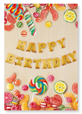 Candy birthday (Pack of 2 prints)