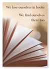 Finding ourselves in books (Pack of 2 prints)