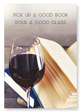 Good book and wine (Pack of 2 prints)