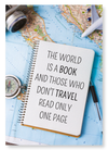 The world is a book (Pack of 2 prints)