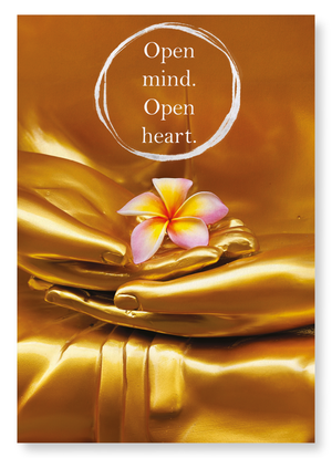 Flower and buddha (Pack of 2 prints)