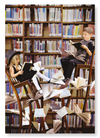 Children and books (Pack of 2 prints)