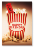 Happy birthday popcorn (Pack of 2 prints)