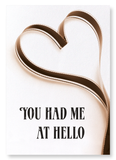 You had me at hello (Pack of 2 prints)