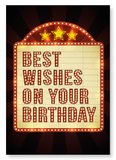 Movie birthday wishes (Pack of 2 prints)