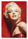 Monroe in a red dress (Pack of 2 prints)