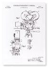 Patent of cinematography camera (1937) (Pack of 2 prints)