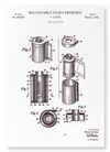 Patent of reloadable film (1937) (Pack of 2 prints)