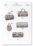 Patend of bag (1978) (Pack of 2 prints)