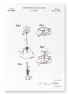 Patent of individual tea bag (1928) (Pack of 2 prints)