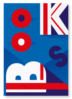 Union jack books (Pack of 2 prints)