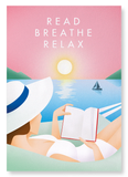 Read breathe relax (Pack of 2 prints)