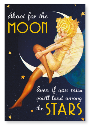 Shoot for the moon (Pack of 2 prints)