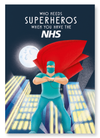 NHS Superhero (Pack of 2 prints)