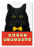 Birthday scrabble cat (Pack of 2 prints)