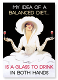 A balanced diet (Pack of 2 prints)