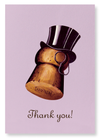 Thank you top hat (Pack of 2 prints)