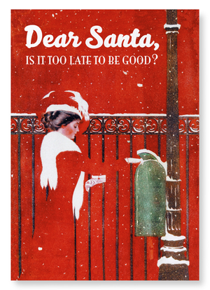 Dear santa - too late? (Pack of 2 prints)