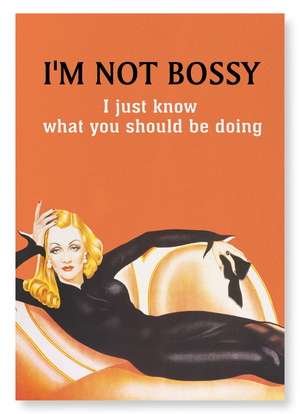 I'm not bossy (Pack of 2 prints)