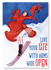 Live your life (Pack of 2 prints)