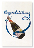 Champagne congratulations (Pack of 2 prints)