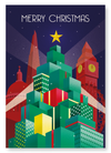 Christmas deco city (Pack of 2 prints)