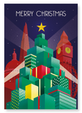 Christmas deco city (Pack of 2 prints)