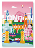 London dream city (Pack of 2 prints)