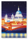 St paul’s at night (Pack of 2 prints)