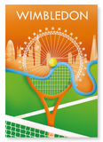 Wimbledon tennis (Pack of 2 prints)