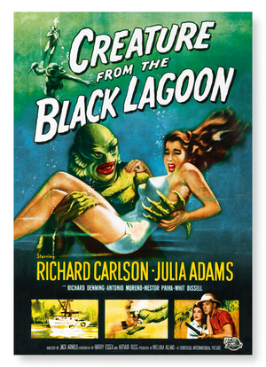 Creature from the black lagoon (1954) (Pack of 2 prints)