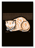 Sleeping cat (1917) (Pack of 2 prints)