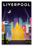 LIVERPOOL NIGHT DECO: 2xPrints