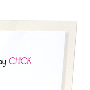 Birthday chick (Pack of 2 prints)