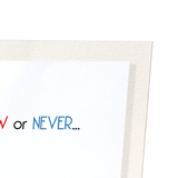 It's meow or never (Pack of 2 prints)