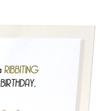 A ribbiting birthday (Pack of 2 prints)