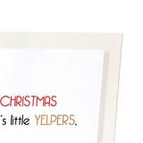 Santa's yelpers (Pack of 2 prints)