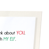 Touch my elf  (Pack of 2 prints)