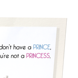 Beautiful princess (Pack of 2 prints)