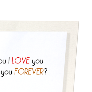 Keep you forever (Pack of 2 prints)