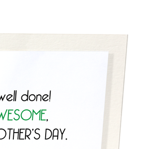 Mum, I'm awesome (Pack of 2 prints)