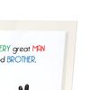 Brother makes a man great (Pack of 2 prints)